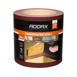 Addax Sandpaper Roll 10m Red